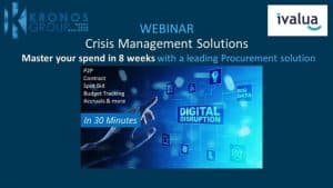 Webinar Kronos Group Master your business spend in 8 weeks