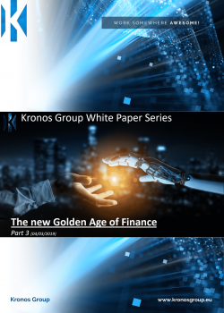 The new golden age of finance